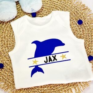 Body de bebé manga corta