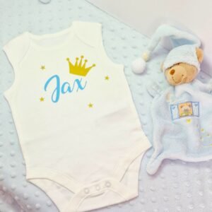 Body de bebé manga corta