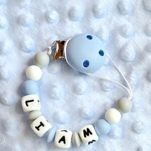 Chupetero de silicona personalizado