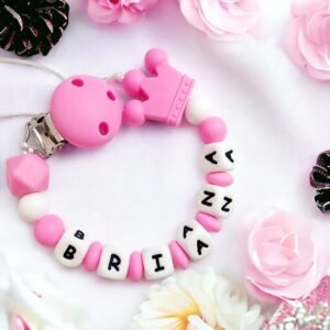 Chupetero de silicona personalizado