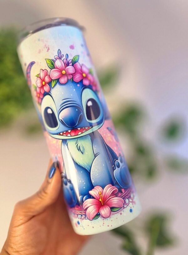 Vaso Térmico Personalizado de Stitch - Imagen 2